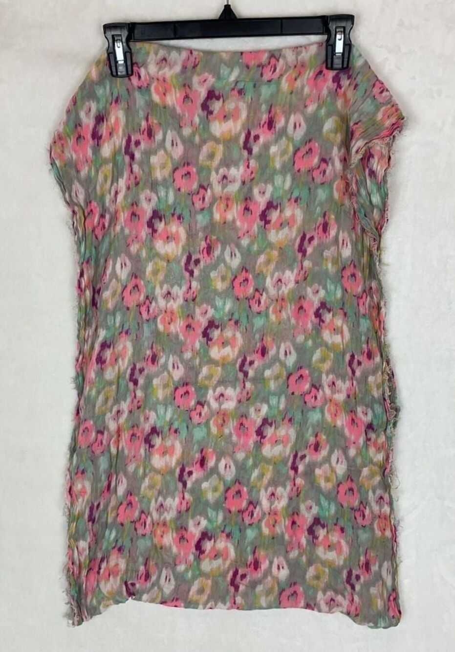 AEO American Eagle Outfitters Floral Gauze Infinity Cotton Scarf